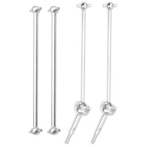 Vgoohobby RC Metal CVD Drive Shaft Dogbone Joint Front Rear Set Upgrade Parts Compatible with WLtoys 144001 1/14 RC Car