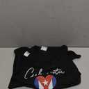 Cubanita Cuban Flag Heart Pride Girl T-Shirt,Size Small