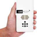 AAXA LED Pico+ MAX Mini Projector, 2.7 Hour Battery, DLP Native 1080P, Wireless Mirroring, Mini-HDMI, Media Player & Speakers, Bluetooth, Micro SD/USB, Pocket Size Portable Movie/Cookie Projector