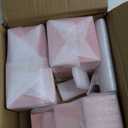 Adena Montessori Wonderfully Sensorial Teaching Toys for Children 2 3 Years Old - Montessori Small Pink Tower 0.7-7cm