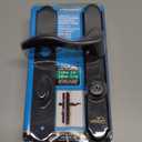 Wright Products - Serenade Mortise Keyed Lever Mount Latch with Deadbolt for Screen and Storm Doors, Matte Black (Transitional, Black)