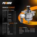 GDP905 High Pressure Fuel Pump Compatible with 2008-2018 Audi A3/Q3/TT & VW Jetta/Passat/Tiguan: 2.0L L4 Replacement 06H127025N