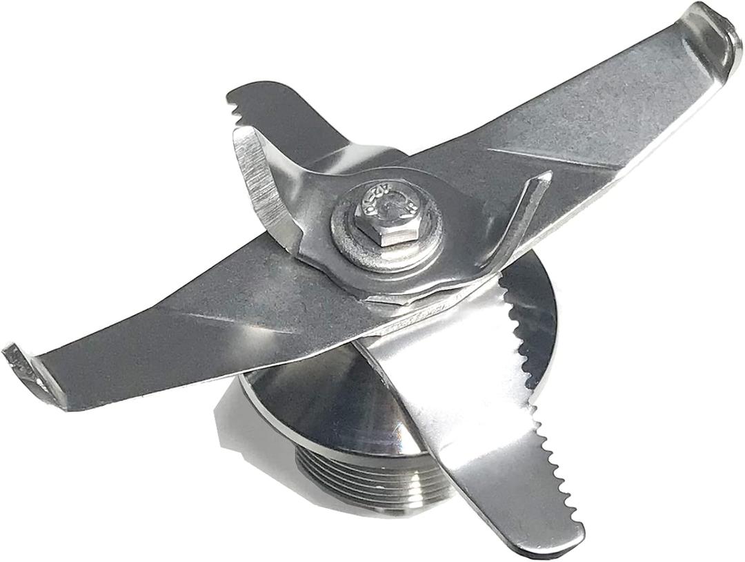 CRANDDI Spare Blades for Blender K90 and Wantjoin K90, 1Pcs Blending blade With Long Blade Assembly, Stainless Steel Back-up Blade, Replacement Blade Accessories (K90 Blade)