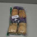 6 Pack Fake Lavender Plant Small Artificial Lavender Flowers Decor Burlap Bag Rustic Plant Potted for Kitchen Farmhouse Home Bedroom Wedding Table Country Indoor Decor