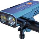 Bike Lights for Night Riding, Super Lumen 360 Rotatable 10000 Lumen Bike Headlight, 1200 Lumen Larger Wide Angle 3000 mAh Bicycle Lights Front and Rear