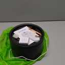 Ceramic Cat Water Fountain - 2.1L/71oz - All-Ceramic Body & Pure Copper Water Spout - Non-Toxic - Automatic Pet Drinking Fountain Indoor with Ultra-Quiet Pump, and 3Pcs Filter & Sponge (Black)