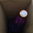 Lava Lamp - 14.5" Polar Glimmer - The Original Motion Light - Silver Glitter, Multicolor Base and Globe - Item #2048 