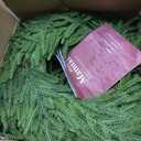 Artificial Real Touch Deluxe Norfolk Pine Garland Christmas Garland for Mantle Garland Greenery Christmas Garlands 106''(1pcs)