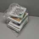 HappyHapi 5x7 Picture Frames Set of 10, White Picture Frames Display Pictures 4x6 with Mat or 5x7 Without, Tabletop or Wall Display, Multi Photo Frames Collage (White)