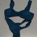 OWICA Sexy Cheeky Bikini Set for Women's Thong Two Piece Swimsuits High Cut Wide Straps 2025 Summer Beach Bathing Suits Dark Green