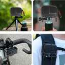 Mini Carrying Case, Hard Protective Case Travel Portable Storage Case Shell for Hero11/10/9/8/7/6/5, DJI Osmo Action 3/4 ACTION 5, YI Action Camera and More (Black