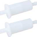 2 PCS 398319 3/8 Inch Inline Fuel Filter for Johnson Evinrude OMC for Mercury and for Yamaha Engines 10mm 802128A1 GP1-U775C-10-00 18-7831