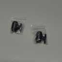 dracaena.io G1/4'' Internal Thread Water Cooling Valve, Brass Body Valve with Aluminium Handle, Pumping Fittings for PC, Shut Off Valve with Full Water Flow, (Black, 2)