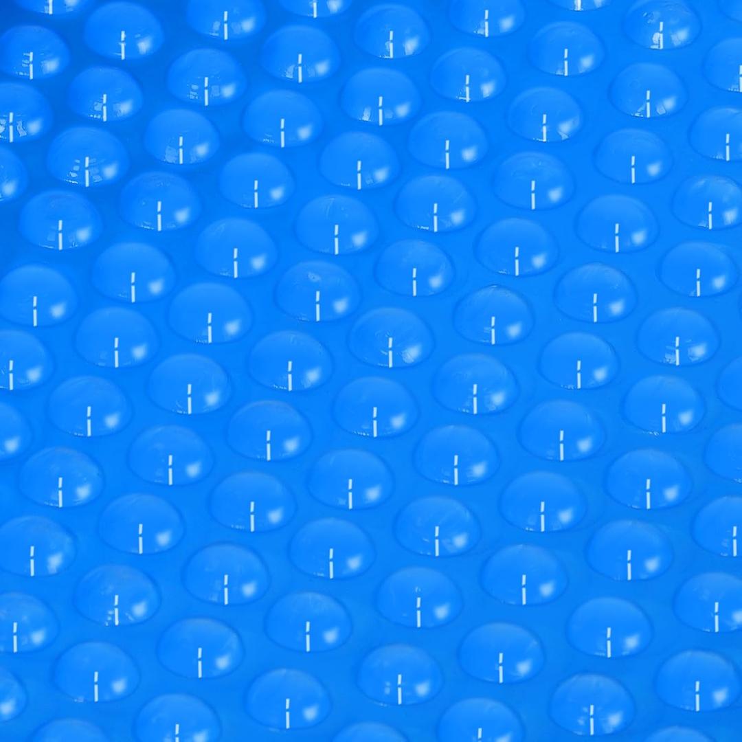Solar Pool Cover 18 x 36 ft, 14mil | Rectangle Solar Blanket for Inground Pool and Above-Ground Swimming Pool, Blue, 18ftx36ft-300um