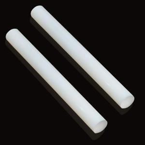 12-INCH Length High-Density Polyethylene (HDPE) Plastic Round Rod,3/4"x 12" HDPE Rod for Mechanical Processing of Various Parts and DIY Projects(White,2 Pcs)