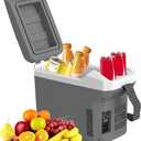 TREFAN 8 Liter/Quart Electric Cooler & Warmer 12v Plug in with AC/DC Car Mini Fridge Portable Electric Cooler for Car/Camping/Travelling/Truck