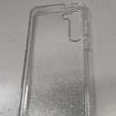 Speck Products Presidio Perfect Glitter Case Fits Samsung Galaxy S23+, Clear with Platinum Glitter