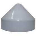 Dock Piling Caps, Flat Top Design Piling Caps and Cone Style Pylon Cap for Marine Docks Post Pole, Marine Dock Flat/Coned Piling Cap Cover for Post Pole Pylon Pipe (7+8+8.5+9 Inch)