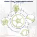 12002213 Washer Thrust Bearing Kit ABS Plastic Replacement for Whirlpool Admiral Maytag Part Replaces 12002213VP, 12500036 AP4009132, 1042142, 12001797