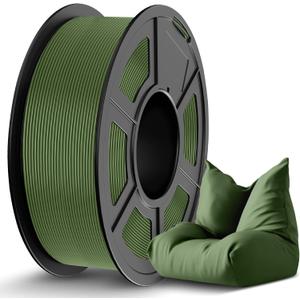 TECBEARS PETG Filament 1.75mm 1KG, 3D Printer Filament PETG, Strong Toughness, 1KG(330M) Filament High Precision, Dimensional Accuracy ±0.02mm,Olive Green