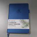 Clever Fox 5-Minute Daily Prayer Journal  Bible Study Journal for Women to Write In  Faith Based Gifts & Religious Accessories  Biblical Scripture Notes & Devotional Church Notebook (Mystic Blue)