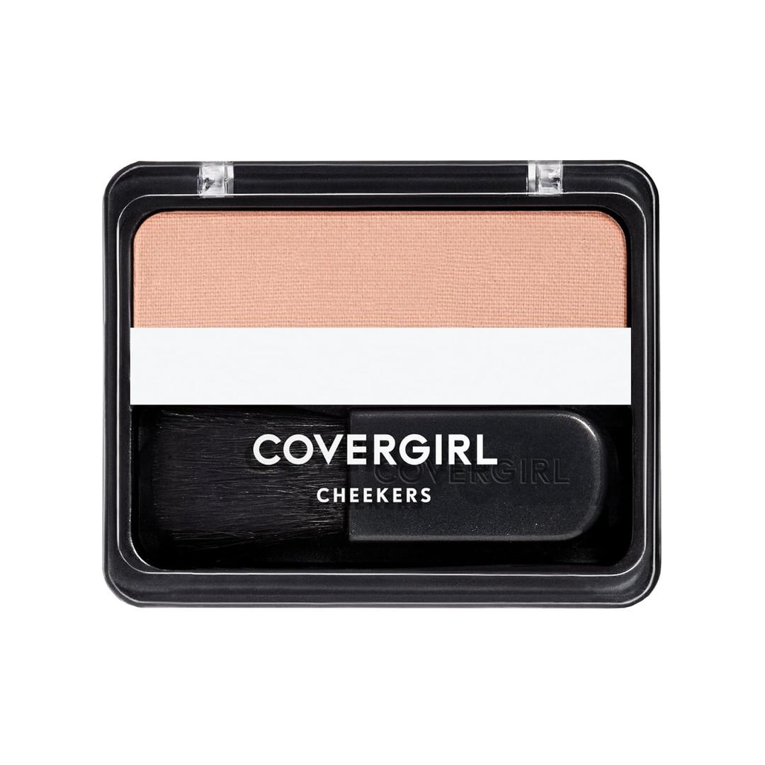 COVERGIRL - Cheekers Blush, Soft, blendable, lightweight formula, easy & natural look, 100% Cruelty-Free (Natural Shimmer - 103)