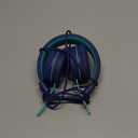 Kids Headphones - noot products K11 Foldable Stereo Tangle-Free 3.5mm Jack Wired Cord On-Ear Headset for Children/Teens/Boys/Girls/Smartphones/School/Kindle/Airplane Travel/Plane/Tablet (Navy/Teal)