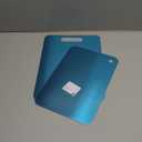 Katuchef Titanium Cutting Board - Upgraded 100% Pure Titanium Cutting Boards for Kitchen Non Toxic, Double-Grade Hygiene Durable Non Moldy Dishwasher Safe Meat Fruit Metal Board (2PC S+L)