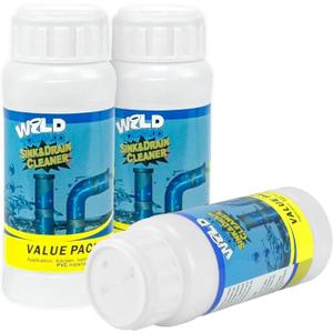 Wild Tornado Sink and Drain Cleaner,The Pipe Dredge Quick Unclog For Kitchen Toilet Sink Drain Quick Cleaning Tool.3pcs