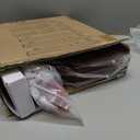 Alsonerbay Corner Shelf Wall Mount, Set of 3 Floating Corner Shelves with Cord Hole, Rustic Wood Shelves for TV, Speaker, Cable Box, Game Console for Bedroom, Kitchen, Living Room Carbonized Black