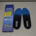 Plantar Fasciitis Insoles for Men Women - Orthotics Inserts, Shoe Insoles Arch Support Flat Feet Inserts Work Boot Insole (Men's 10-10 1/2 | Women's 12-12 1/2) (Blue)