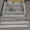 Rolling Cart with Drawers,10 Drawer Rolling Cart,Rolling Storage Cart with Drawers,White Rolling Drawer Cart,Teacher Rolling Cart for Classroom Storage,Craft Cart with Wooden Tabletop