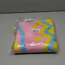 Painted Eggshell Bathroom Decor Bathroom Rugs, Shaggy Soft and Absorbent Bath Rug, Non-Slip, Thick Plush Machine Washable Dry Bath Mats for Home, Tub and Shower, 31"20" (Pink)