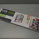 5-Tier Wooden Shoe Rack, Modern Black 25.2 in (64 cm) Height