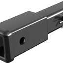 2-inch Receiver Trailer Hitch Extender, GTW 5000lbs/ TW 500lbs, 6-1/4 inches Extension Length, For Bike Rack and Cargo Carriers (Hitch Pin Included)