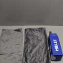 MIULEE Pack of 2 Decorative Velvet Throw Pillow Cover Soft Pillowcase Solid Square Cushion Case for Sofa Bedroom Car 18x18 Inch Dark Grey