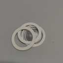 Bialetti Spare Parts, Includes 3 Gaskets and 1 Plate, Compatible with Moka Express, Fiammetta, Break, Happy, Dama, Moka Melody, Alpina, Moka Timer and Rainbow (3/4 Cups)