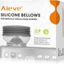 AIEVE Silicone Bellow Compatible for Breville Barista Express, Single Dose Hopper for Breville Espresso Machine,Gray (grey)