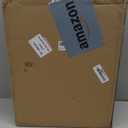 SNSLXH 5 Pack Stackable Closet Storage Basket, Multifunctional & Foldable Closet Organizer for Bathroom Kitchen Laundry Room Wardrobe Storage, Space-Saving Clothes Storage Drawer Organizer, White