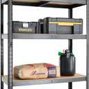 59 x 30 x 12 inches, Black 5 Tier (200LB Per Shelf), 2000LB Capacity Garage Shed Storage Shelving Units