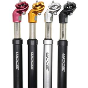 DJC Bike Suspension Seatpost Shock Absorber Damper Post 27.2 30.9 31.6 mm, Lightweight Aluminum Body