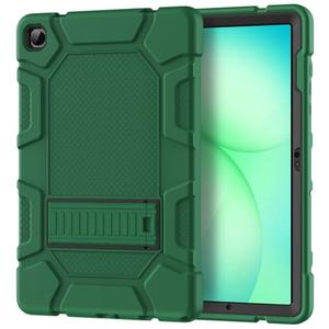 Azzsy Case for Samsung Galaxy Tab A11+/A9+ Plus 11 Inch 2026/2024, Heavy Duty Shockproof Rugged High Impact Protective Case, Alpine Green
