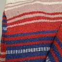 Oudain 4 Pack Mexican Blankets and Throws 45 x 70 Inch, Cotton Outdoor Camping Blanket Woven Serape Yoga Fiesta Picnic Beach Supplies (Stylish Color)