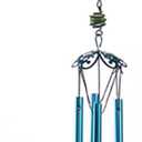 Wind Chimes Hummingbird, Garden Wind Chime for Home, Party, Festival Decor, Glass Garden Patio Yard Porch Decoration Indoor/Outside, Lifelike Hummingbird Deep Tone Style