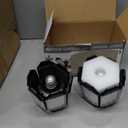 LED Garage Light Motion Sensor - 200W Deformable Garage Lights Ceiling LED, 20000LM Shop Lights Motion Activated, Motion Sensor Light Indoor for Garage, Workshop, Basement,Barn (2 Pack)