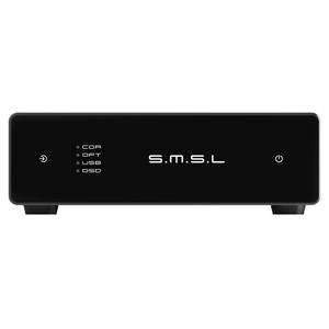 SMSL D1 Hi-Res Audio Dac,USB/Optical/Coaxial Input,RCA Output,ROHM BD34352EKV Chip,768kHz/32-bit Decoding,Compatible with Computers,Mobile Phones,DAC,TV,Earamplifiers,Power Amplifiers,Active Speakers, Black