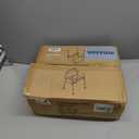 Adjustable Medical Bedside Commode Chair with Padded Backrest, Arm Support, Height AdjustableGray