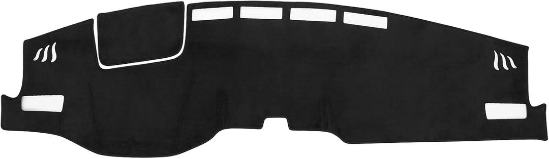 Autorder Dashboard Cover Mat for 2021 2022 2023 2024 Toyota Venza Accessories Dash Cover Flannel Dash Mat Sunshade Glare UV Rays Protector