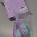 Kids Headphones with Cord for School - Over-Ear 85/94dB Volume Limiter, 3.5mm Jack Foldable Stereo Sound Headset for Toddlers Girls Boy Travel Learning Entertainment Tablet Kindle iPad PC Purple Green