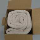 Kevin Textile 14x24 Inch Lumbar Pillow Cover 1 Pack Soft Boucle Textured Decorative Waterproof Rectangle Cushion Elegant Accent Pillow for Couch Sofa Chair Bed Home Decor Indoor Outdoor Beige